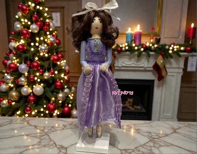 16  Princess White Bow Bowknot Purple Dress Fairy Ballerina Christmas Nutcracker