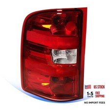 Tail Lights Compatible with 2007-2013 2007-2013 Silverado Left Driver Side