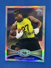 2012 Topps Chrome Refractors #128 Janoris Jenkins RC St. Louis Rams