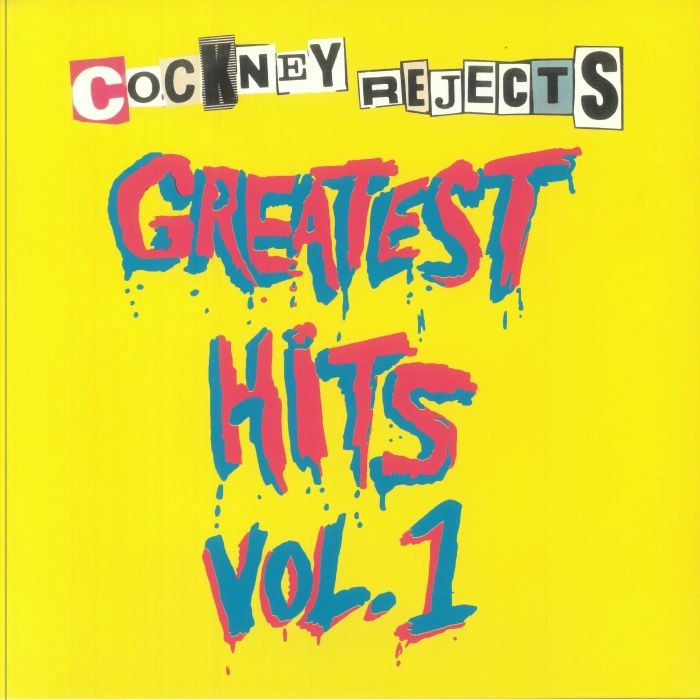 COCKNEY REJECTS - Greatest Hits Vol 1 - Vinyl (yellow vinyl LP)