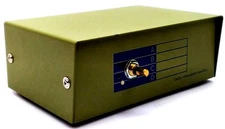 Kentek DB9 Male 4 Way Data Transfer Switch Box RS-232 9 Pin I/O ABCD Port PC