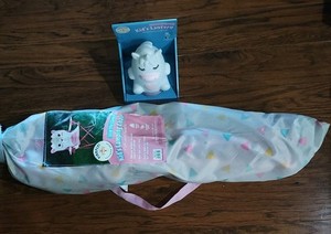 Firefly Izzie the Llama Kid's Camping Chair & Sparkle The Unicorn Lantern 