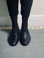 Russell & Bromley women's black leather loafer UK 6/39