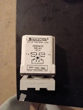 Signaline Time Mark Operate Delay Relay 360-120V-1MIN