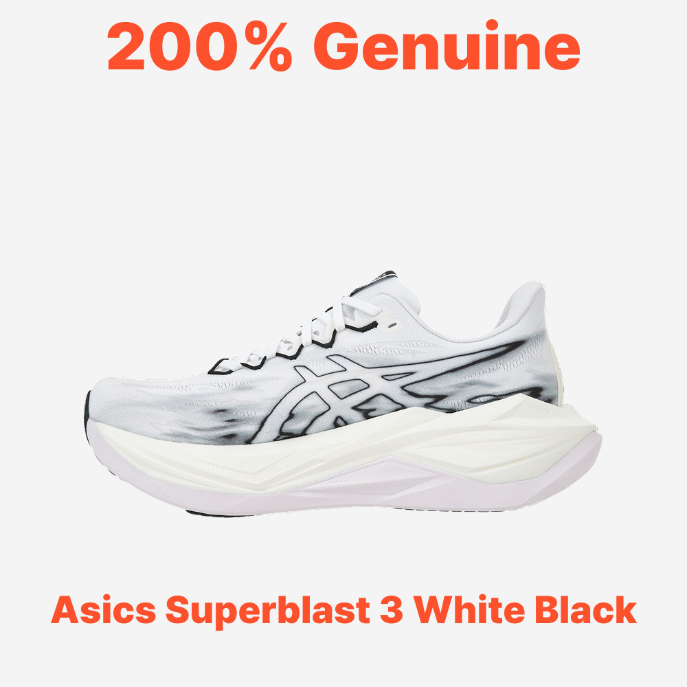 Asics Superblast 3 White Black image 8