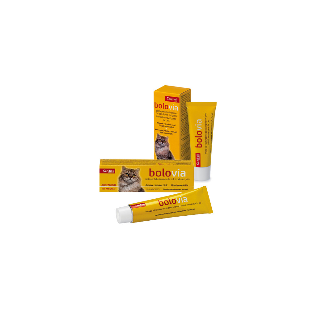 Candioli Pharma Bolo Via Gatto Pasta per gatti 50 gr - Integratori per gatti - 1° ORDINE? scegli tra BZR5 - BZR20 + 200 pt fedeltà - Immagine 2