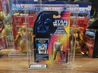 Star Wars Potf2 Trilogo Luke Dagobah 1995 UKG 90 Gold