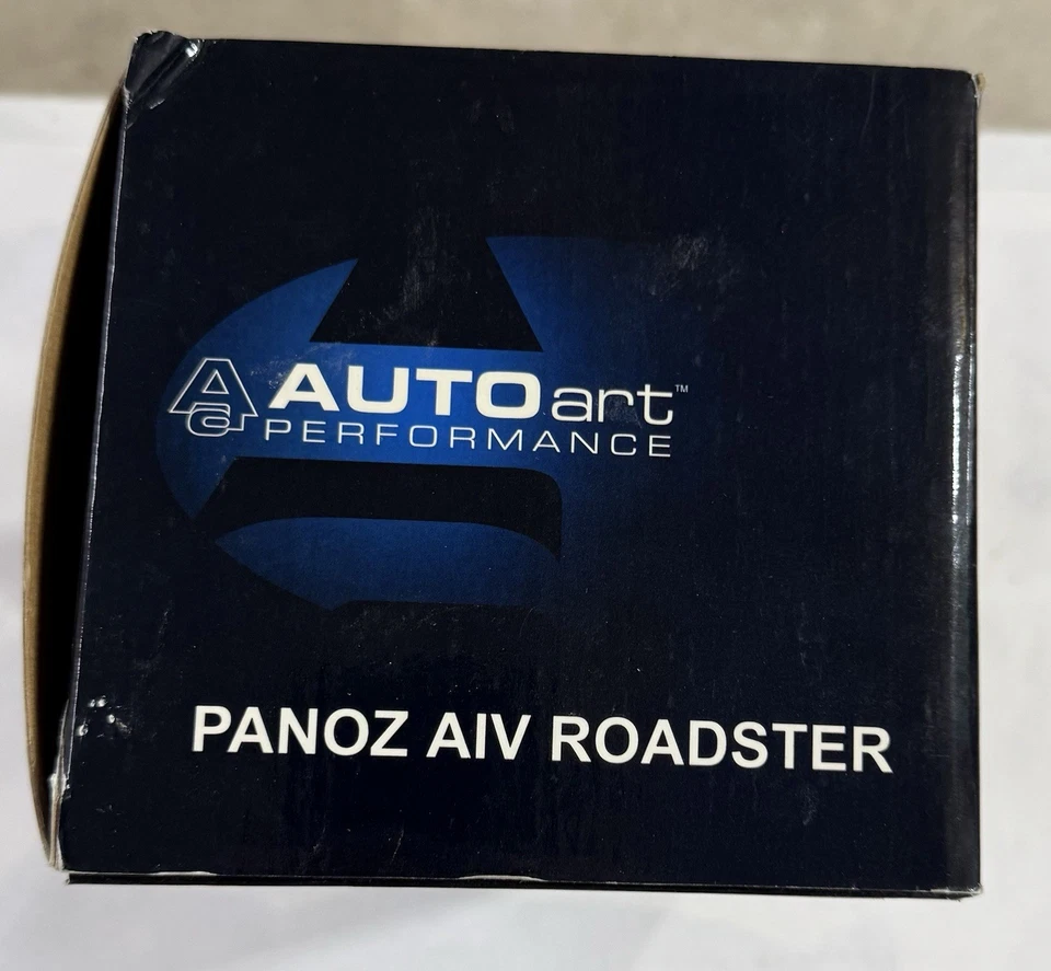 AUTOART PANOZ AIV ROADSTER CONVERTIBLE ESCALA 1:18 DIECAST MODELO COCHE ROJO GENIAL Foto 3 de 4