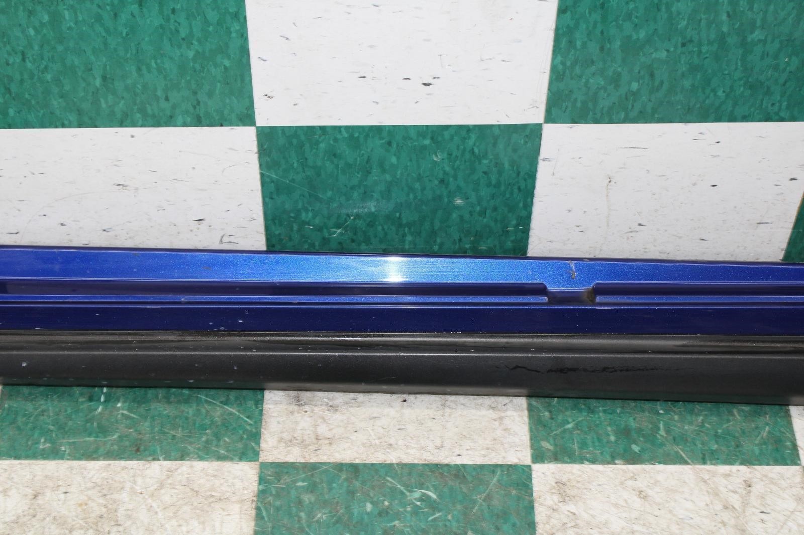 14-17 Ghibli Blue Driver Side Left LH Rocker Molding Skirt Factory OEM WTY OE OE