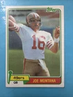 1981 Topps Joe Montana ROOKIE Card #216 San Francisco 49er’s EX. Condition
