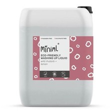 Miniml Natural Closed Loop Washing Up Liquid Rhubarb - 20L Refill 3.40 per litre