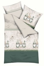 Biancheria da letto Kaeppel castoro fine gnomo 1 x 80 x 80 + 1 x 135 x 200 / 155 x 220 cm (423)
