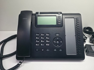 Unify OpenScape Desk Phone CP400 Digitales Systemtelefon, Schwarz  BLITZBEREIT 