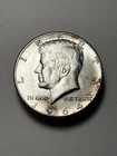 Kennedy 1964 Toning Half Dollar 90% Silver BU US Coin
