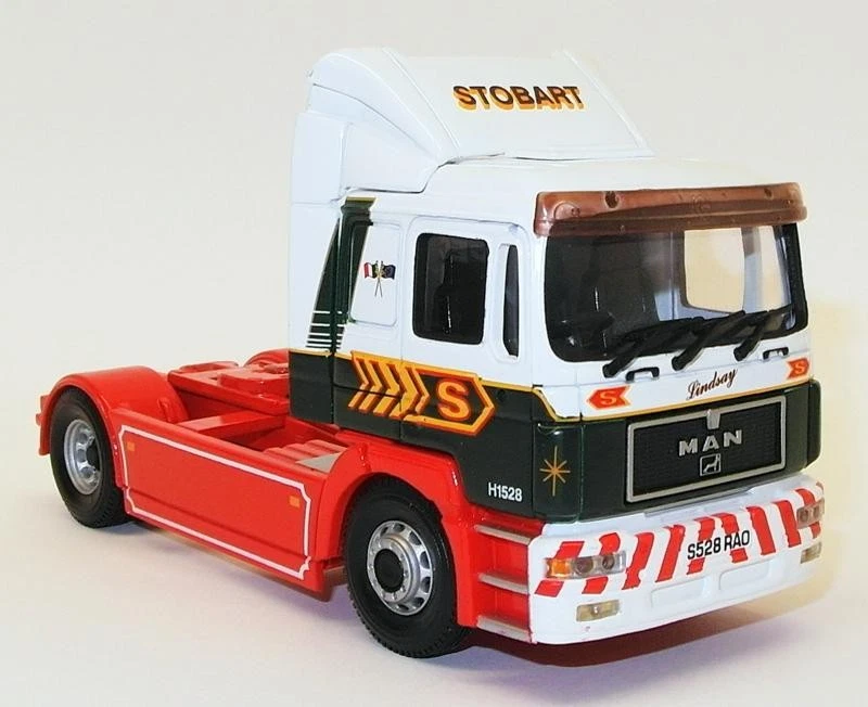 Corgi 1/50 Scale Model Truck 75702 - MAN Refridgerated Box Trailer - Stobart - Image 3 of 4