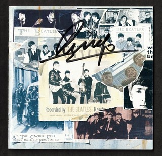 Ringo Starr Original Signed Autograph The Beatles Anthology Booklet