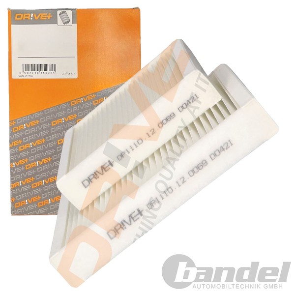 Dr!Ve+ Innenraumfilter Pollenfilter Passend FüR CitroËN C3 C4 DS3 DS5 Ds Ds-image