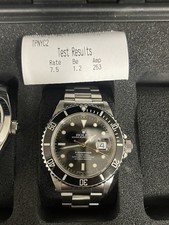 Rolex Submariner 16610 Silver Oyster Bracelet with Black Bezel 9