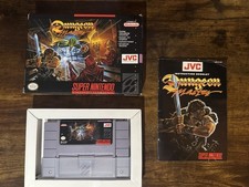 Dungeon Master (Super Nintendo Entertainment System, 1993) Box Tested Manual