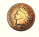 1867 Indian Head Small Cent BN Business Strike Philadelphia Bronze #13