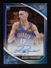 2020-21 Panini Absolute Memorabilia Level 2 5/49 Aleksej Pokusevski Auto 0d44