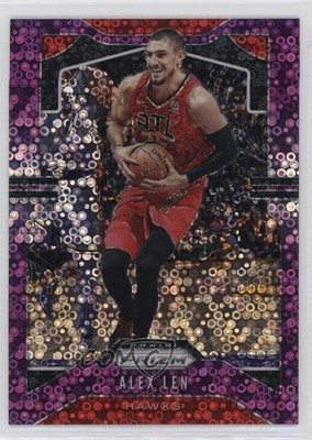 2019-20 Panini Prizm Fast Break Purple Prizm 67/75 Alex Len #38 6o3