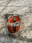 Vintage 2000 Coca-Cola Galvanized Metal Bucket w/ Wooden Handle