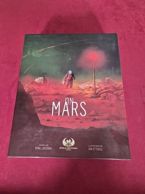 On Mars Brettspiel + Erweiterung + Upgrades + 3D Insert, Deutsch, Kickstarter