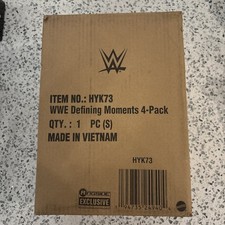 WWE Ringside Exclusive Defining Moments 4 Pack Kane RVD CM Punk LA Knight New