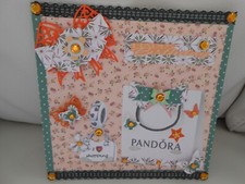 HANDMADE PANDORA GIFT BAG INSPIRED BIRTHDAY CARD+TAG+MOBILE CHARM