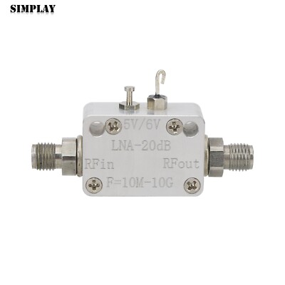 New WYDZ-LNA-10M-10G-20dB 10MHz-10GHz UWB RF Low Noise Amplifier with SMA Female