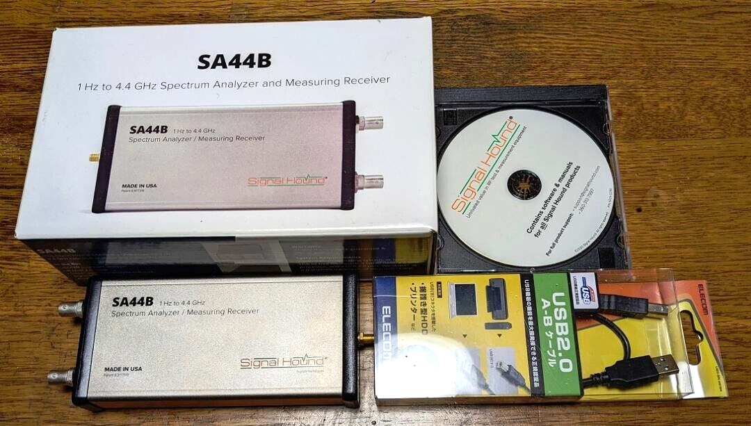 New Unused Signal Hound SA44B USB Spectrum Analyzer and Measuring