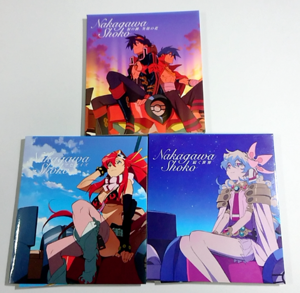 Tengen Toppa Gurren Lagann Limited Single CD 3 SET Shoko
