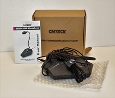 CMTECK Studio USB Condenser Microphone new in original box with a manual