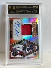 2022 Panini Legacy Malik Willis Futures RC RPA Auto /49 Rookie TITANS FCG 9