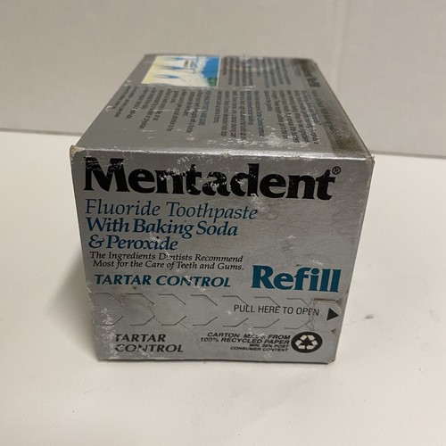 Mentadent Toothpaste Refill Tartar Control HTF | eBay