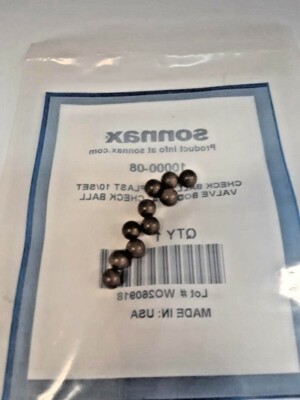 Sonnax 4l60e Sonnax 10000-08 Torlon Check Balls - 10 Pack For TH350, 700R4, 4L60/E Transmission Valve Bodies Th400 4x4 Transmission - Foto 7