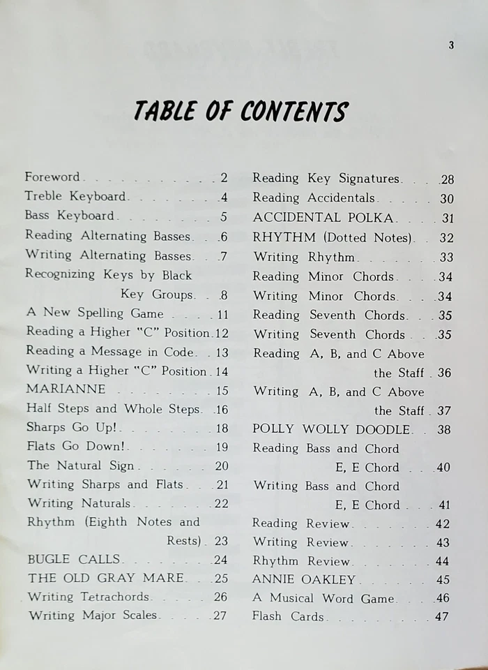 Piano Accordion Reading Writing Rhythm No 2 Sheet Music Book By Palmer Hughes s3 - Image 2 of 4