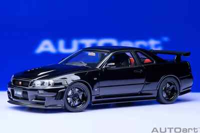AUTOart - 1:18 Nissan Skyline GT-R (R34) Nismo Z-Tune (Black Pearl
