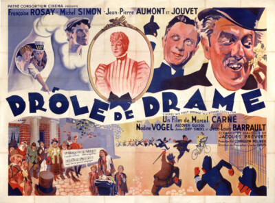 BIZARRE, BIZARRE (Drôle de drame) (1937) * with switchable English