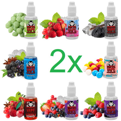 2 x Vampire Vape Aroma je 30ml für E-Liquid Heisenberg Pinkman