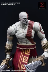 In Stock SIGMA STUDIOS GOW-01A The God Kratos Ghost of War 1/12 Action Figure
