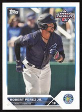 2023 Topps Pro Debut Robert Perez Jr. PD-173 Prospects | Chicago White Sox