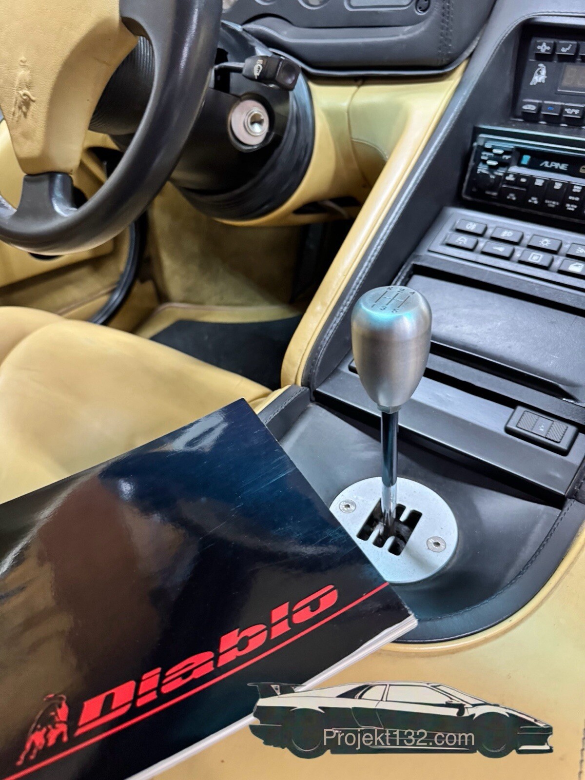 Lamborghini Diablo / Jalpa / Countach Shift Knob 