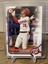 2022 Bowman Draft Elijah Green BD-23 1st Bowman Paper - Washington Nationals