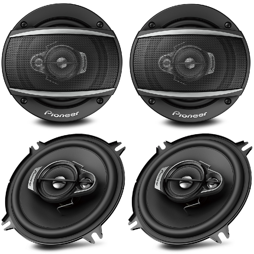 Серия Pioneer TS-A1370F A мощностью 525 Вт Максимальная мощность 600 Вт 3-полосные автомобильные колонки 2 пары