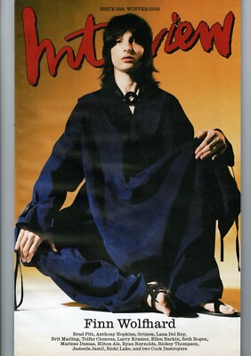 INTERVIEW magaz Winter 2019 FINN WOLFHARD ANTHONY HOPKINS TELFAR