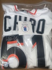 GOLD RUSH Ichiro authentic Beckett nike jersey auto