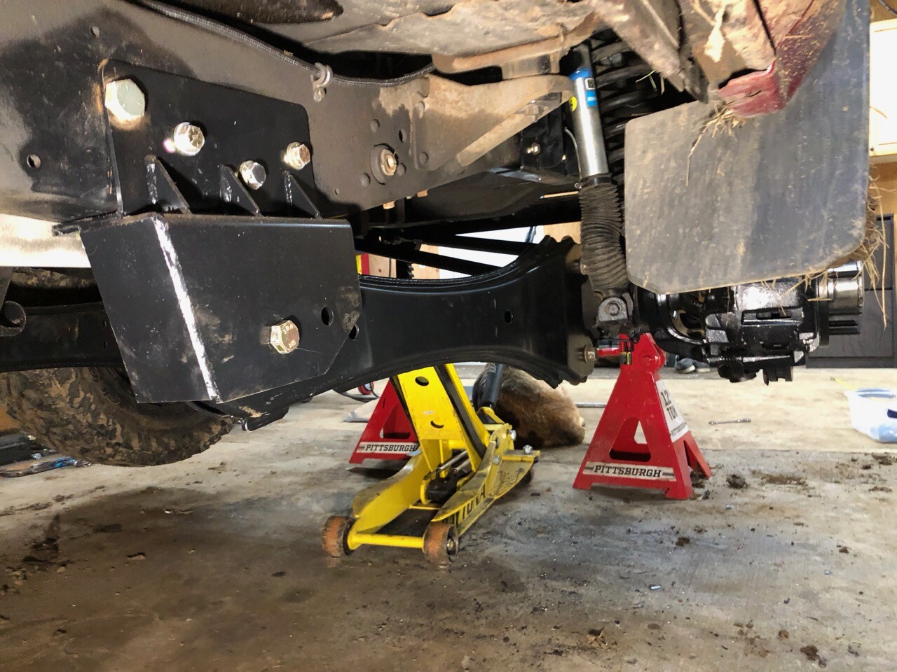 Ford Highboy Super Duty Axle conversion kit. 05+ coil spring axle in 67