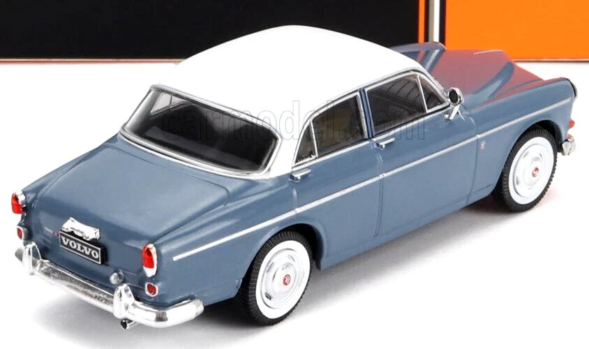 wonderful diecast modelcar 1/43 VOLVO AMAZON P121 4-DOOR 1966 - grey/white - Image 2 of 4